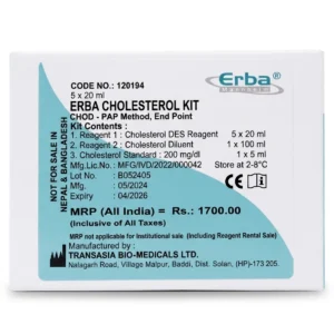 erba cholestrol liquid kit