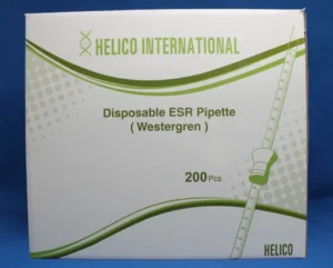 Helico -disposable esr pipette 200 pcs 