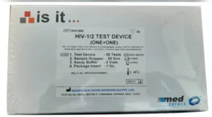med source- hiv rapid test card