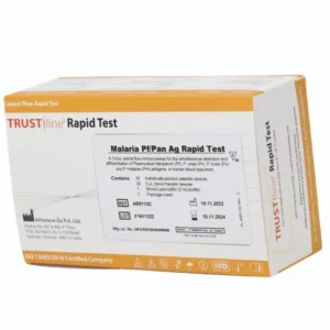 Trustline malaria pf pv ag rapid test kit 