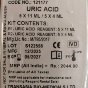 ERBA SYS URIC ACID